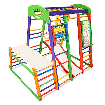 Спортивний комплекс для дому Акварелька Plus 1-3 SportBaby, фото 1