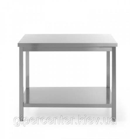 Обробний стіл центральний з полицею для самостійної збірки 1800x600x850 мм, фото 2