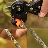 Секатори для щеплення в валізі Професійний прищеплювальний секатор з 3 ножами для обрізки, фото 8