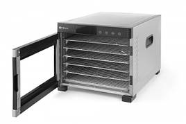 Сушарка для харчових продуктів Profi Line — цифрова панель керування, 6 полиць, 340x450x (H)311 мм
