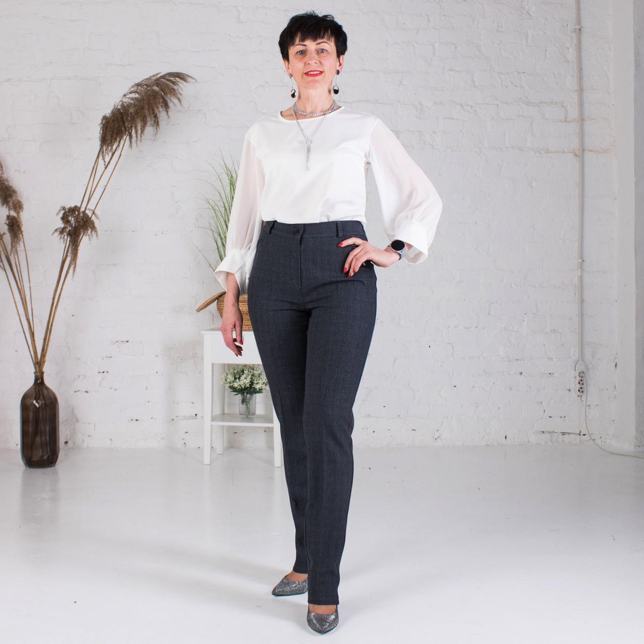 Класичні жіночі брюки великого розміру та норма (46-60), фото 1