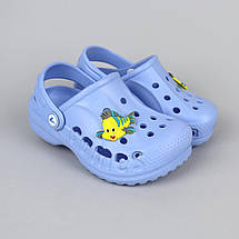 2032гол Дитячі блакитні крокси для хлопчика тм Vitaliya, фото 3