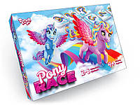 Детская настольная развлекательная игра Danko Toys "Pony Race", G-PR-01-01