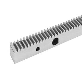 Рейка косозуба сталева HRRW1.5-20x20-960 (модуль 1.5, перетин 20х20 мм, довжина 960 мм) зубчата рейка