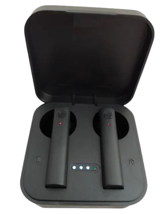 Навушники безпровідні AirDots PRO MI в кейсі, чорні 7365, фото 1