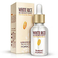 Омолаживающая осветляющая сыворотка для лица Rorec Rice Skin Beauty Essence с экстрактом белого риса, 15 мл