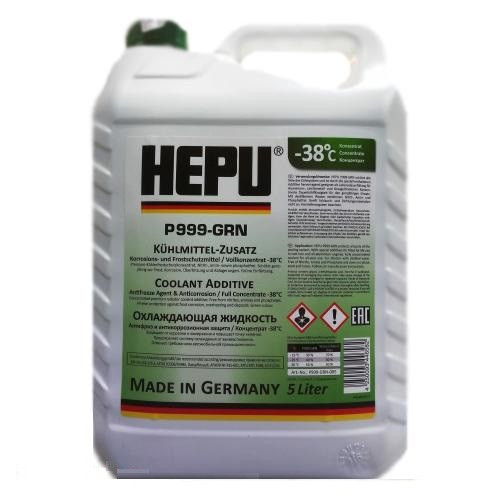 Концентрат Hepu Antifreeze Зелений G11 5л, фото 1