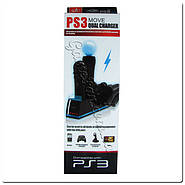 Зарядна станція Playstation Move (PS3) Qual Charger
