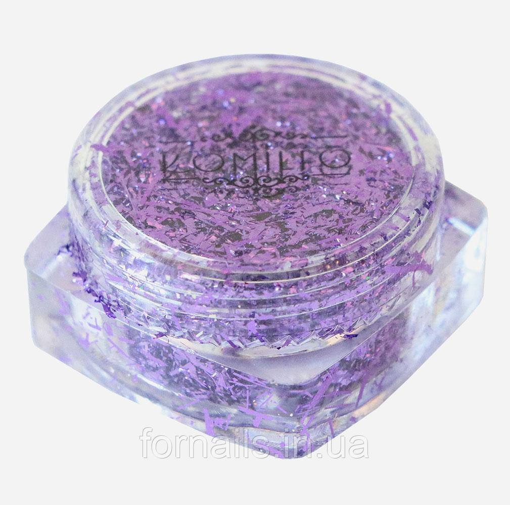 Komilfo Foil Stripes №10 Purple, (0,2 г)