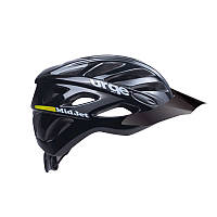 Велошлем шлем для велосипеда детский Urge MidJet чёрный S 48-55см подростковый