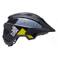 Велошлем шлем для велосипеда детский подростковый Urge Nimbus черный S (51-55 см)