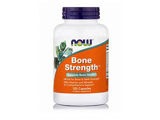 NOW Foods Bone Strength, підтримка здоров'я кісток (120 капс.)