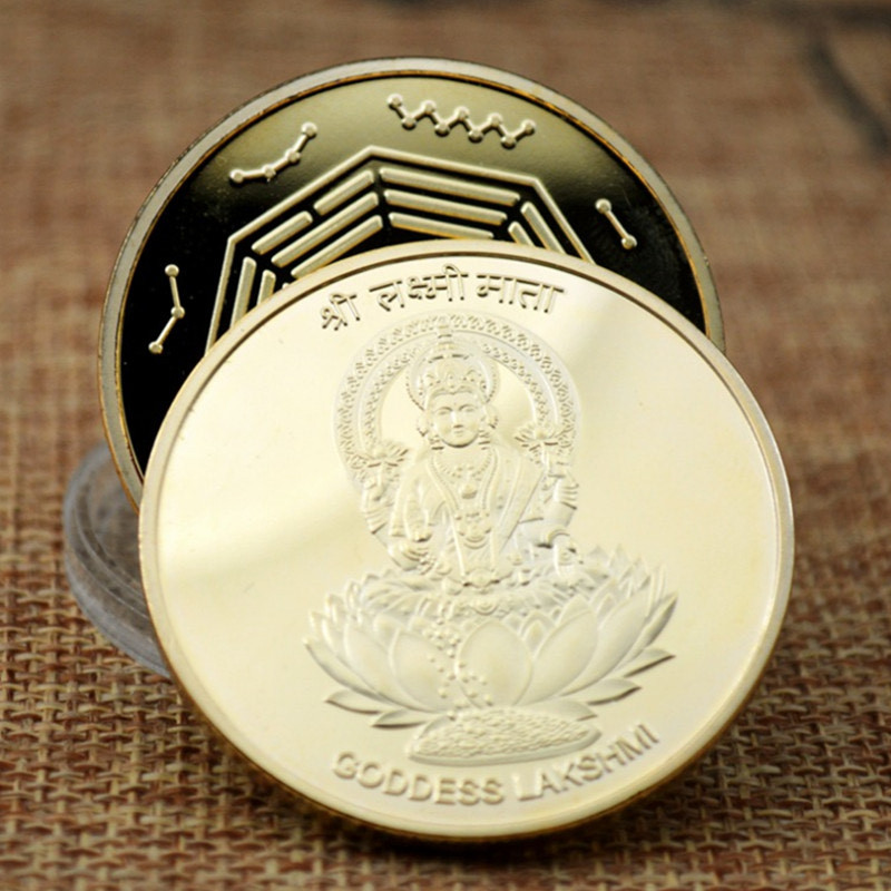 Монета Лакшми для привлечения денег и изобилия - фото 3 - id-p1423830794