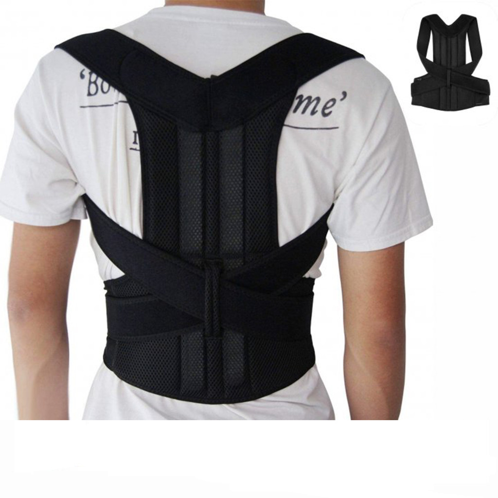 Бандаж для выравнивания спины Back Pain Help Support Belt ортопедический корректор (Размер XXXL) (GK) - фото 2 - id-p1423827264