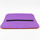 Туристична сидіння (пінопопа) OSPORT Light 10мм (TY-0002) Фіолетово-оранжевий, фото 3