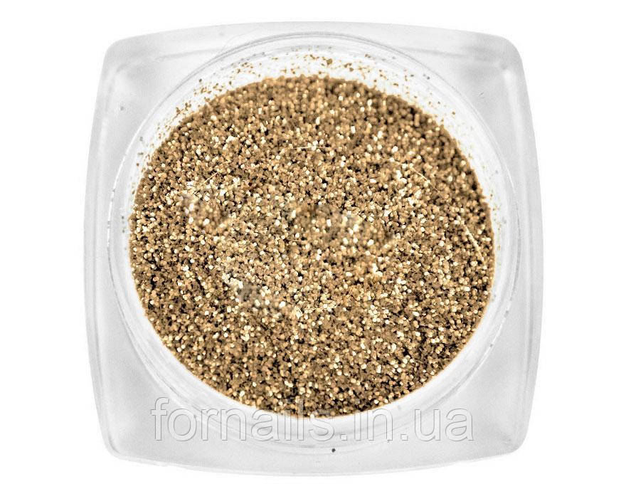 Komilfo блискітки 110G, розмір 0,4 мм, (спокійне золото) E, 2,5 г
