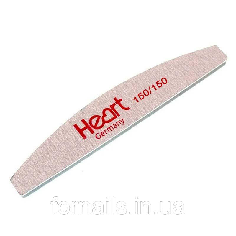 Пилка-баф для нігтів Heart 150/150, фото 1