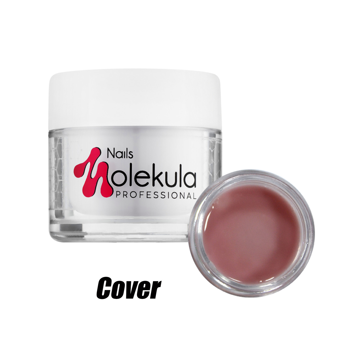 Гель для нарощування нігтів камуфлюючий Nails Molekula Gel №07 Cover, 15 мл