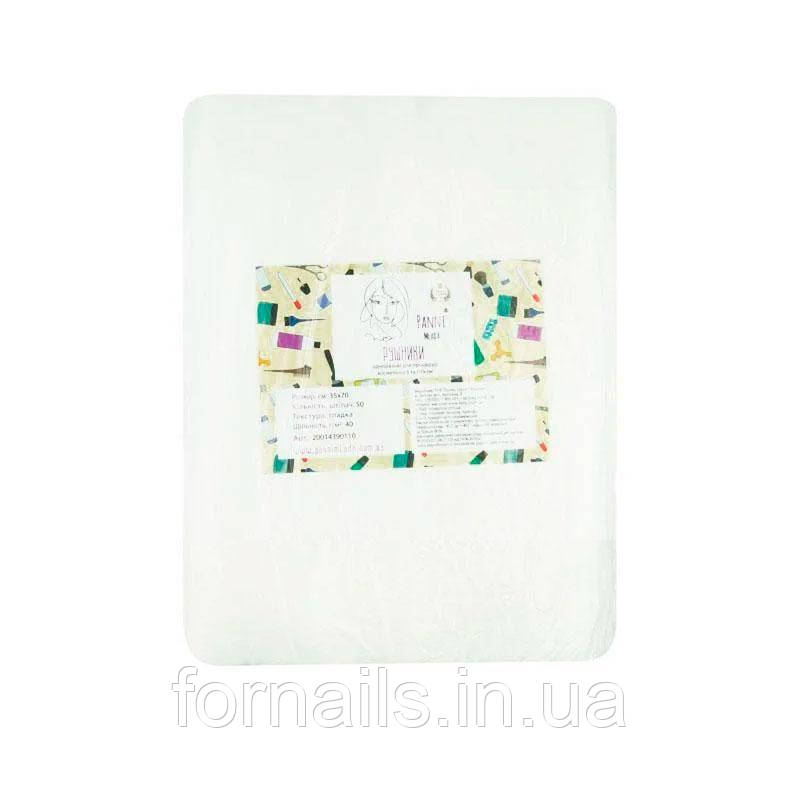 Рушники в пачці 35 * 40 см, 40г / м2, 50 шт, сітка Panni Mlada, фото 1