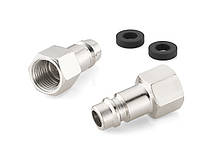 Швидкознімний перехідник 1/4 для фарбопультів, 2 шт Sturm 1710-01-02C