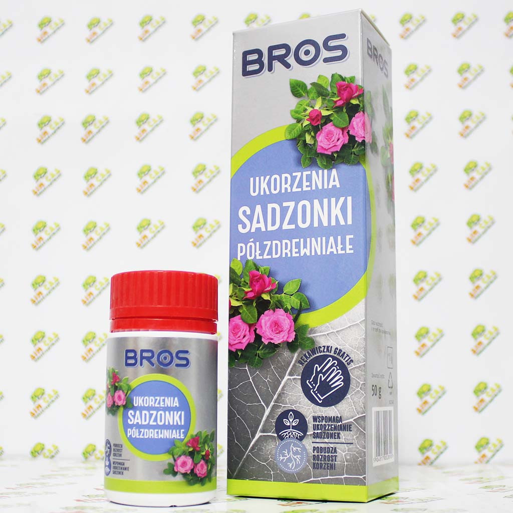 Bros  Укорінювач + рукавички, 50г