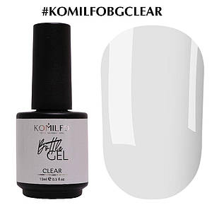 Komilfo Bottle Gel Clear з пензликом, 15 мл