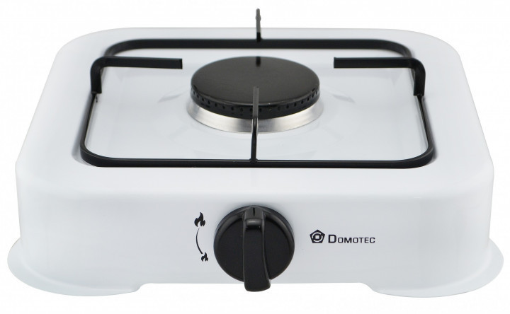 Таганок DOMOTEC MS-6601 Білий 1 конфорка газова плита настільна