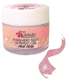 Акрил-гель Nails Molekula Shimmery Silky Gel Acrylic Geraldine, 15 мл