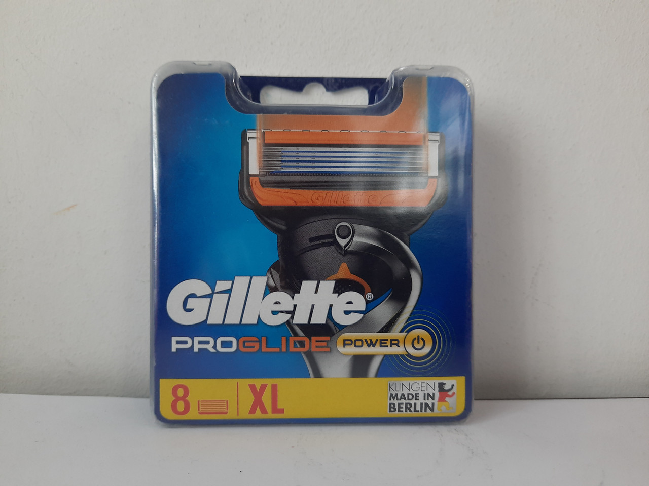 Касети для гоління Gillette Fusion Proglide Power 8 шт. ( Картриджі Фюжин проглейд повер оригінал Німеччина )