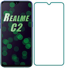 Захисне скло для Realme C2 6,1" 0.3 мм 2.5 D прозоре, повна проклейка