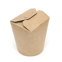 Коробка під лапшу , Крафт 900мл (50шт/пак) 010440026