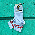 Шкарпетки з принтом marvell білі, фото 3