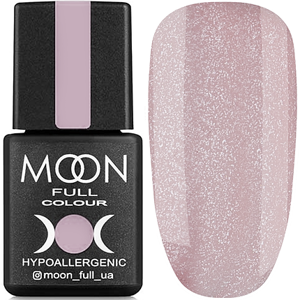 Каучукова база MOON FULL Barbie Color No03, 8 мл ніжно-персиковий із дрібним шимером, фото 1