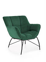 Кресло BELTON Halmar темно-зеленый