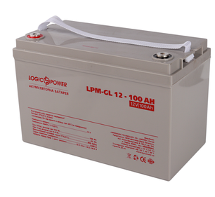 Гелевий акумулятор для газового котла Logic Power LPM-GL 12V 100AH (12 Вольт, 100 Ач), фото 2