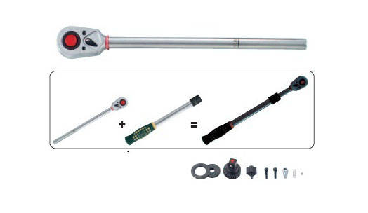 Тріскачка телескопічна FORCE 802433 1/2 (36 зуб.) L=330 мм, фото 1