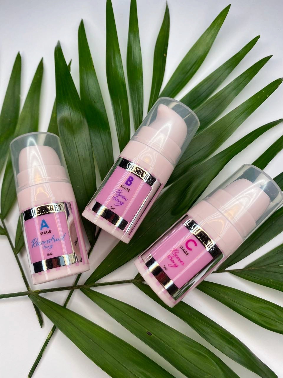 Набір їх 3 складів "АBС" LASH SECRET STRONG, 5 мл