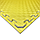 Татамі 26 мм жовто-сірий з бортиком, IZOLON EVA SPORT 100х100х2, 6см, фото 2
