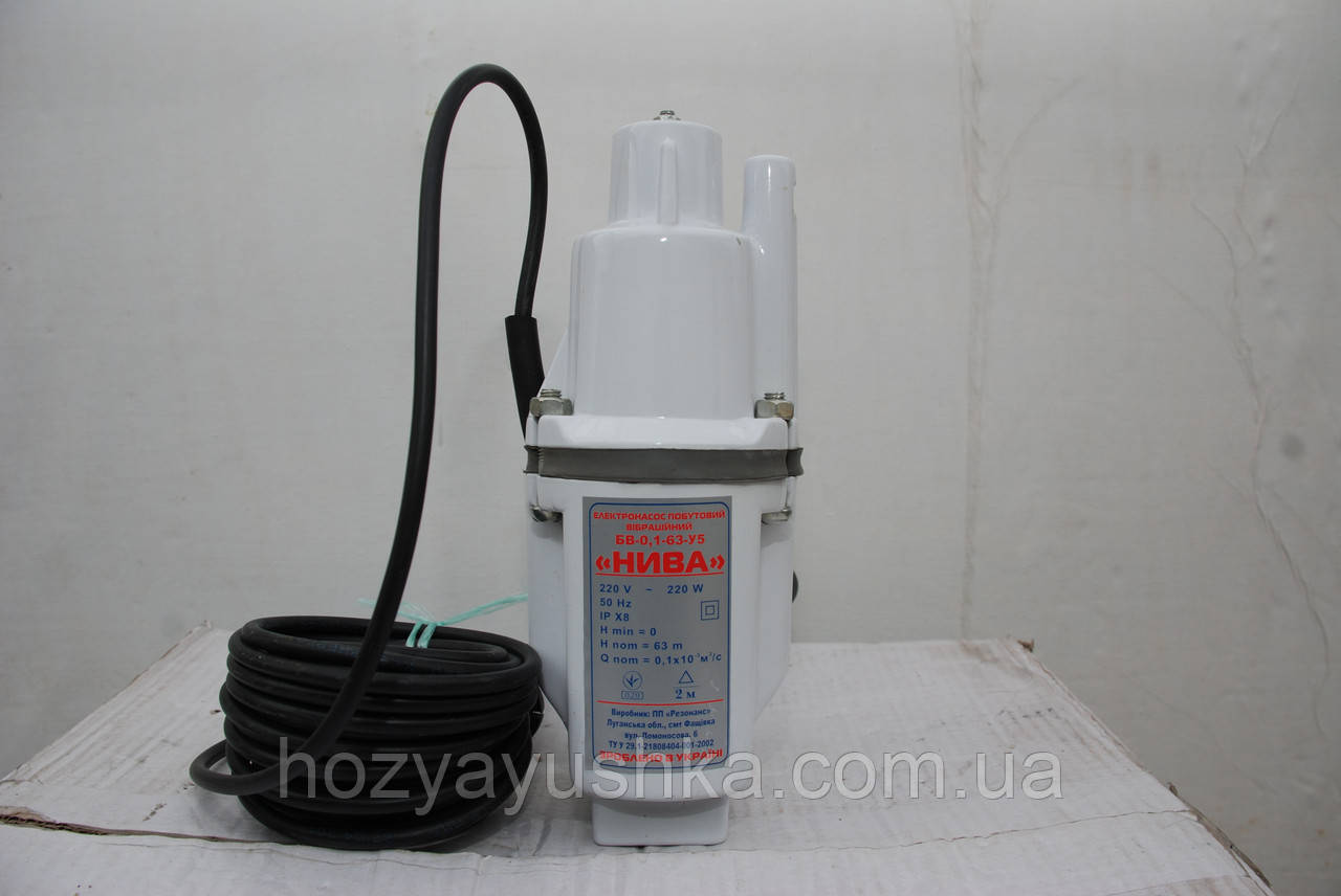 Насос вібраційний НІВА верхній забір води, фото 1