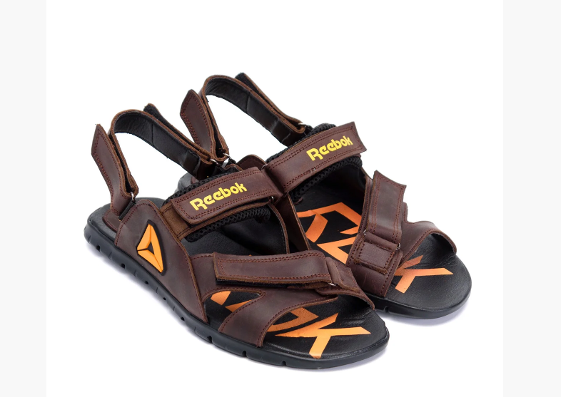 Чоловічі шкіряні сандалі Reebok NS brown, фото 1