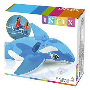 Надувний пліт 58523 "Касатка", 152х114см, Intex, фото 2