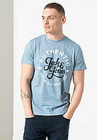 Футболка JJMOON TEE SS CREW NECK 12182323 Faded Denim Jack & Jones L Синий