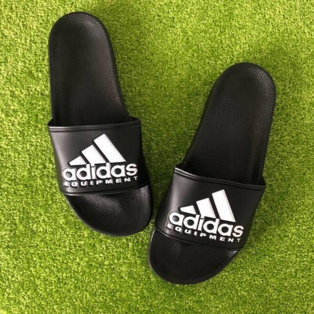 Чоловічі шльопанці Adidas капці адідас чорні шльопанці сланці