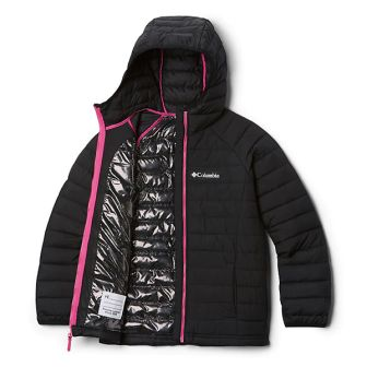 Дитяча (підліткова) зимова курточка COLUMBIA POWDER LITE HOODED (EG0009 011), фото 2