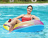 Надувний круг-крісло для плавання для дорослих до 80 кг Bestway 117 см Різнобарвний, фото 3