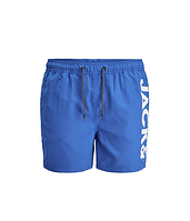 Плавательные шорты JJIBALI JJSWIMSHORTS AKM LOGO STS 12183806 Surf The Web Jack & Jones L Синий