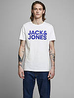 Футболка 12151955White Jack & Jones L Белый