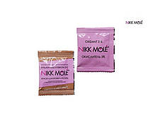 Фарба для брів у саше "NIKK MOLE", світло-коричнева