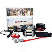 Лебедка для квадроцикла с беспроводным пультом Power Winch 3000