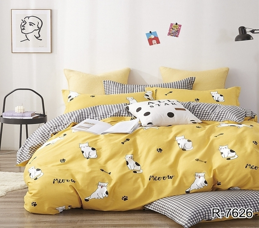 Комплект постільної білизни з компаньйоном R7626